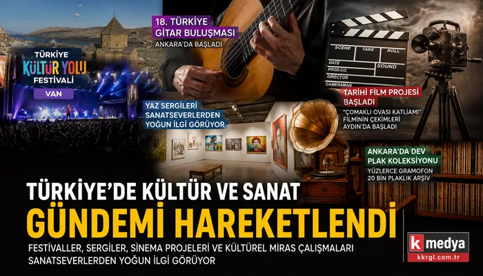Türkiye'de Kültür ve Sanat Gündemi Hareketlendi: Festival, Sergi ve Sinema Projeleri Öne Çıkıyor