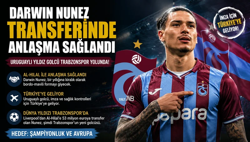 Darwin Nunez Transferinde Anlaşma Sağlandı