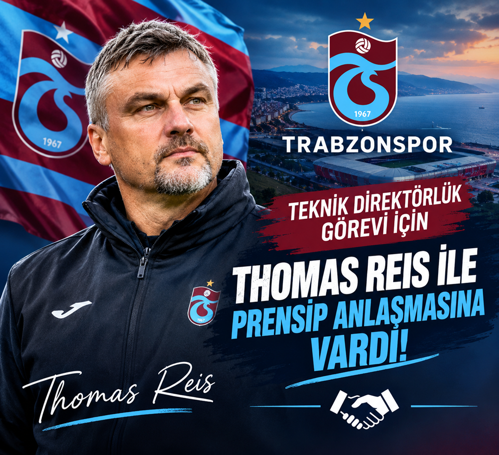 Trabzonspor, Thomas Reis ile Prensip Anlaşmasına Vardı! Alman Teknik Adam Trabzon'a Geliyor